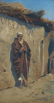 エジプトの人物像 2 ルートヴィヒ・ドイチュのオリエンタリズム Oil Paintings
